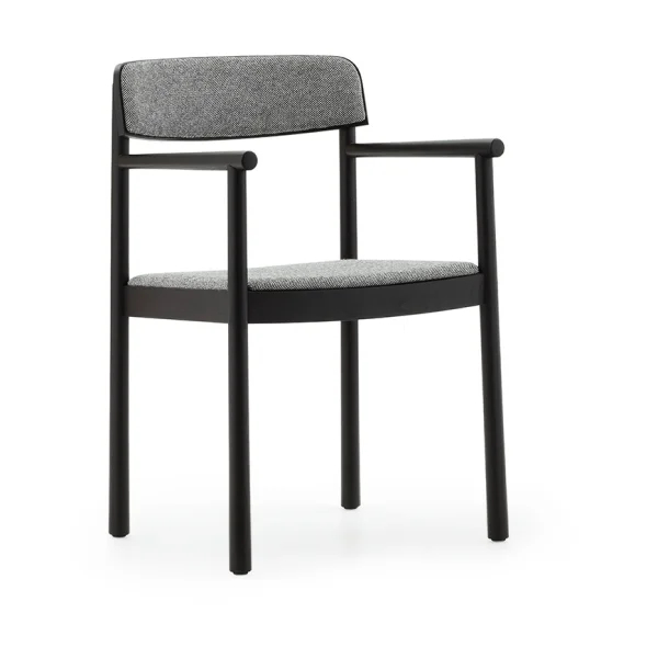 Normann Copenhagen Fauteuil Timb Black ash-Hallingdal 165