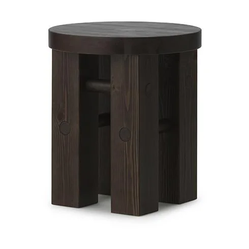 Normann Copenhagen Fyr tabouret 45 cm Dark brown