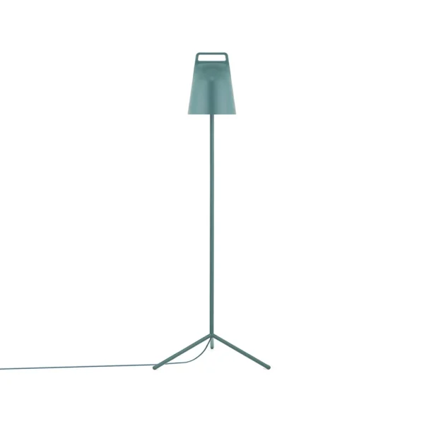 Normann Copenhagen Lampadaire Stage petrol green, acier revêtu par poudre