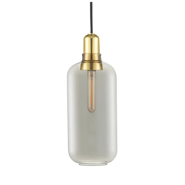 Normann Copenhagen Lampe Amp grande Smoke-laiton