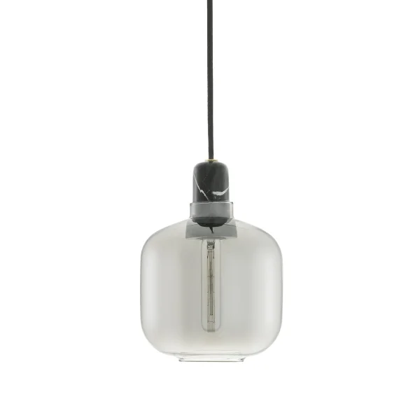 Normann Copenhagen Lampe Amp petite gris-noir