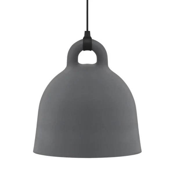 Normann Copenhagen Lampe Bell grise grand