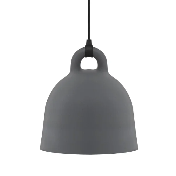 Normann Copenhagen Lampe Bell grise moyen