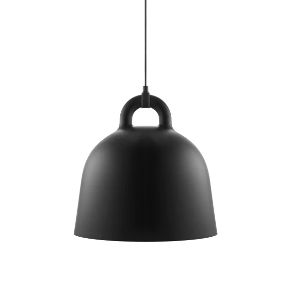 Normann Copenhagen Lampe Bell noire Moyen