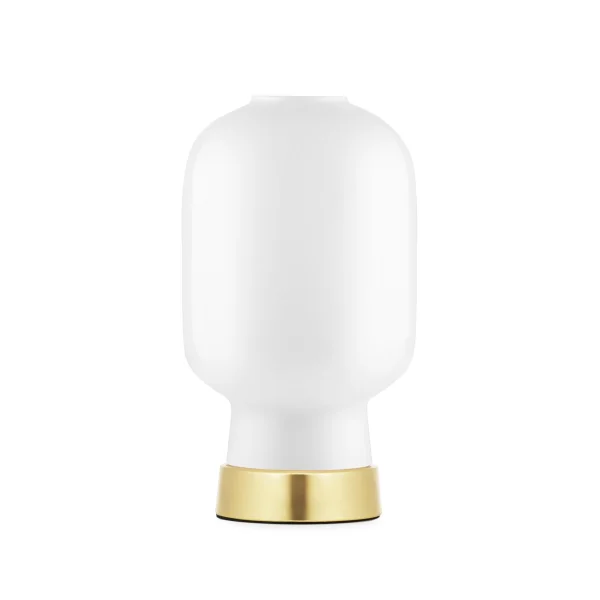 Normann Copenhagen Lampe de table Amp Blanc-laiton