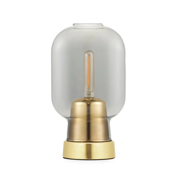 Normann Copenhagen Lampe de table Amp gris-laiton