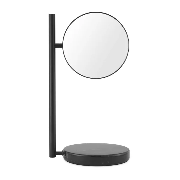 Normann Copenhagen Miroir de table double face Pose 21x39 cm Noir