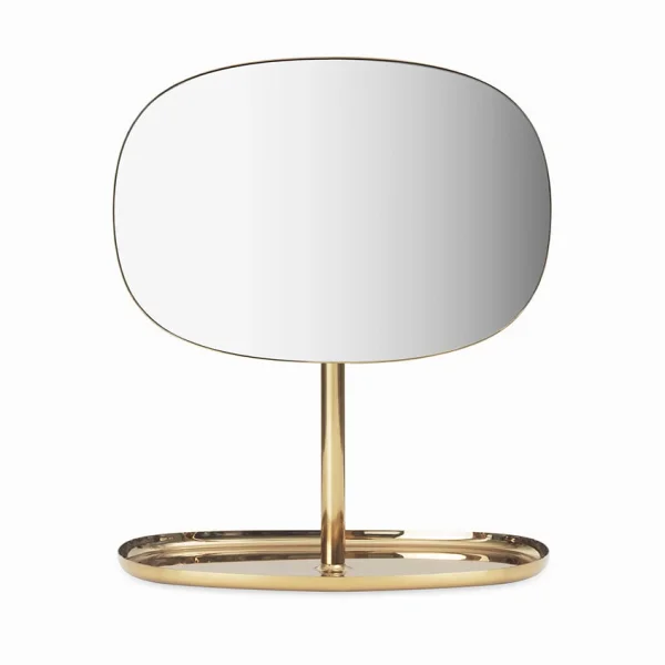 Normann Copenhagen Miroir Flip Laiton