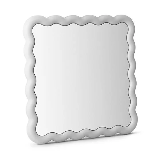 Normann Copenhagen Miroir Illu 80x80 cm Blanc