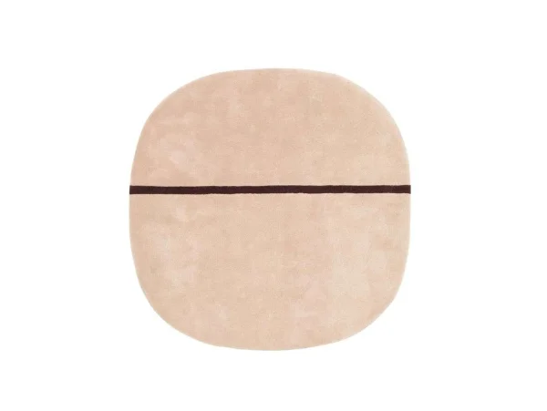 Normann Copenhagen - Oona Rug 140x140 Rose