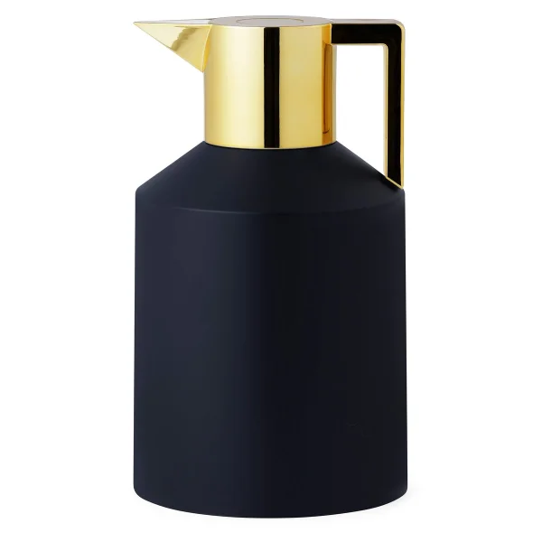 Normann Copenhagen Pichet thermos Geo 1,5 l Noir-Doré