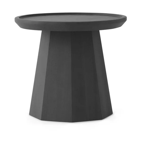 Normann Copenhagen Pine table d'appoint Ø 45 cm H : 40,6 cm Gris foncé