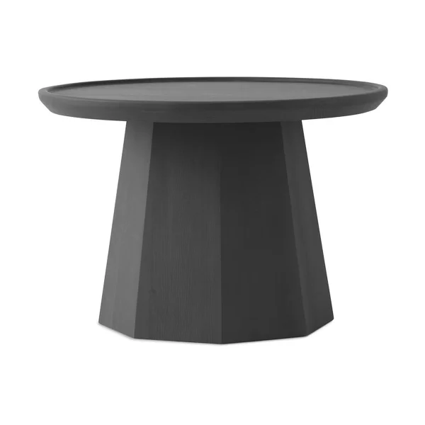 Normann Copenhagen Pine table d'appointØ 65 cm H : 44,5 cm Gris foncé