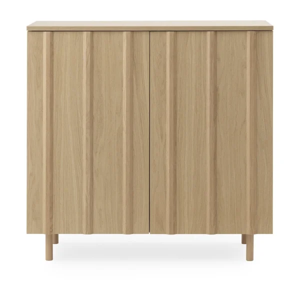 Normann Copenhagen Placard Rib 96x98,5 cm Chêne