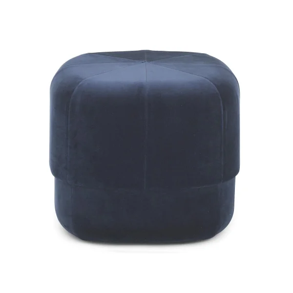 Normann Copenhagen Pouf Circus bleu foncé