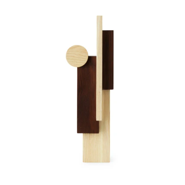 Normann Copenhagen Sculpture Join large Frêne carbonisé-ask