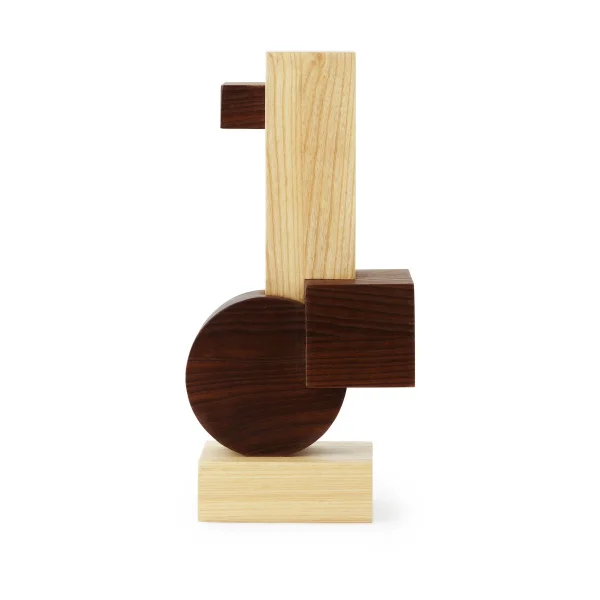 Normann Copenhagen Sculpture Join medium Frêne carbonisé-ask
