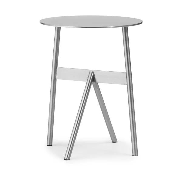 Normann Copenhagen Stock Table table d'appoint Ø37 cm H:46 cm Acier inoxydable