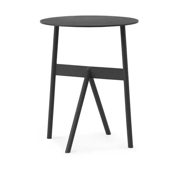 Normann Copenhagen Stock Table table d'appoint Ø37 cm H:46 cm Noir