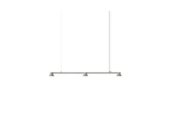 Normann Copenhagen - Suspension LED Linear, 115 cm, grise