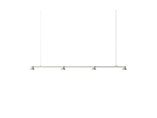 Normann Copenhagen - Suspension LED Linear, 167 cm, gris