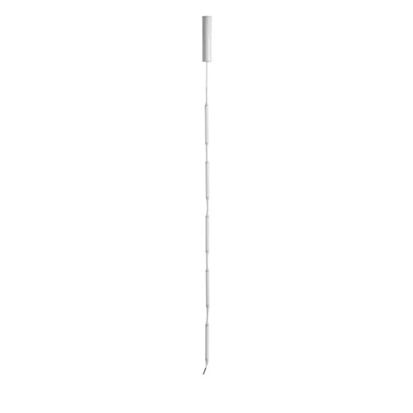 Normann Copenhagen - Suspension LED Reb, à 5 lampes, blanc, longueur 283 cm, UE