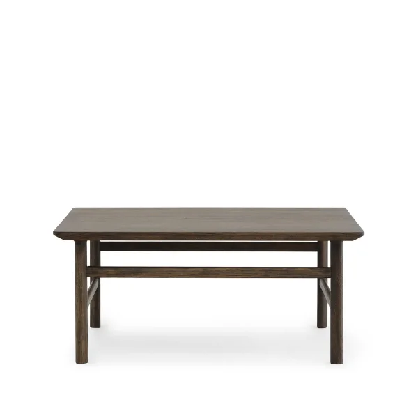 Normann Copenhagen Table basse Grow chêne fumé lasuré, medium