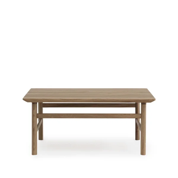 Normann Copenhagen Table basse Grow chêne laqué transparent, medium