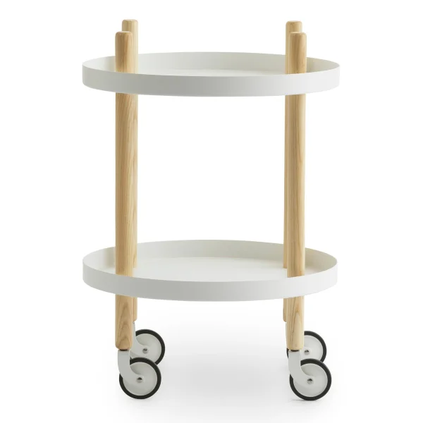 Normann Copenhagen Table Block Ø45 cm Blanc