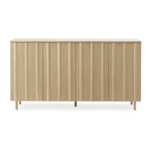 Normann Copenhagen Table d'appoint Rib 45x159 cm Chêne