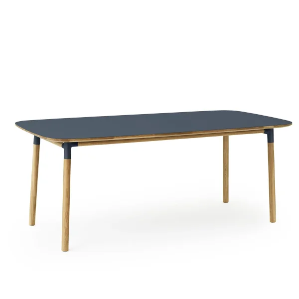 Normann Copenhagen Table Form 95x200 cm Bleu