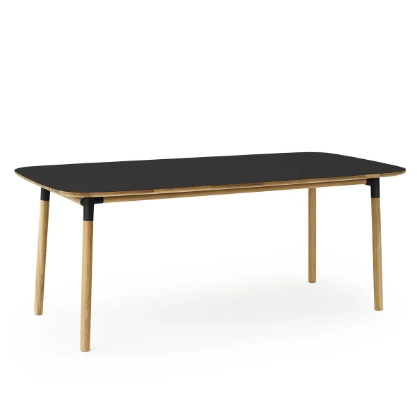 Normann Copenhagen Table Form 95x200 cm Noir