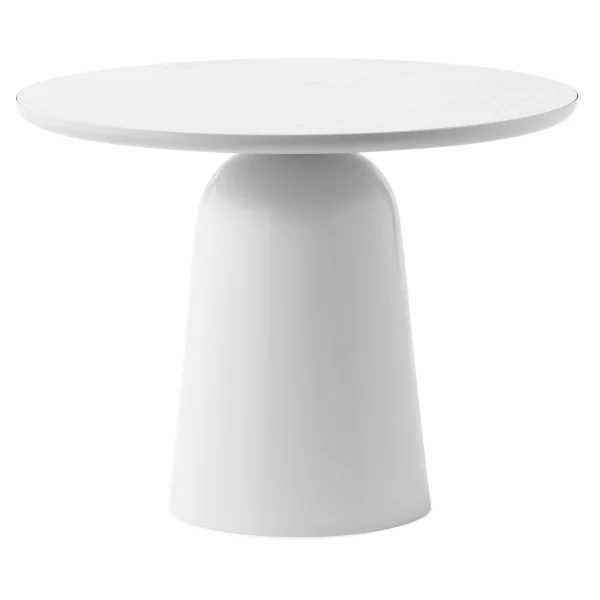 Normann Copenhagen Table réglable Turn Ø55 cm Gris chaud