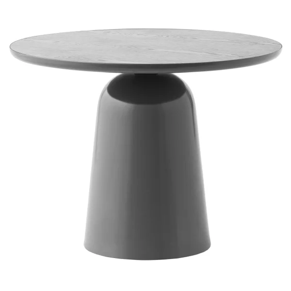 Normann Copenhagen Table réglable Turn Ø55 cm Gris