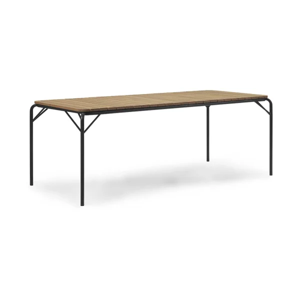 Normann Copenhagen Table Vig Robinia 90x200 cm Black
