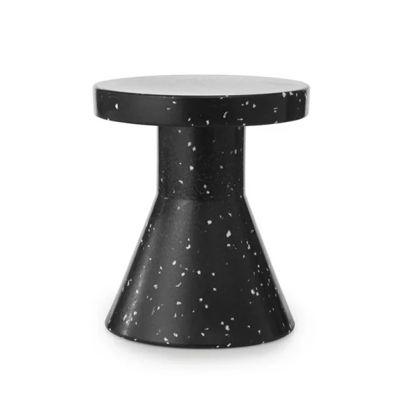 Normann Copenhagen - Tabouret Bit Cone, noir, hauteur 42 cm