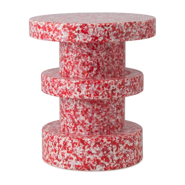 Normann Copenhagen Tabouret Bit Stack Rouge