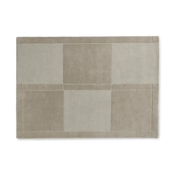 Normann Copenhagen Tapis en laine Level Warm grey, 250x350 cm