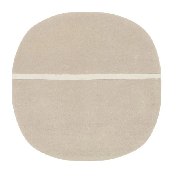 Normann Copenhagen Tapis Oona 140x140 cm Sand