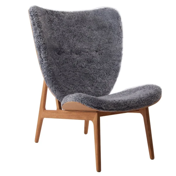 NORR11 Elephant lounge sheepskin chêne Graphite