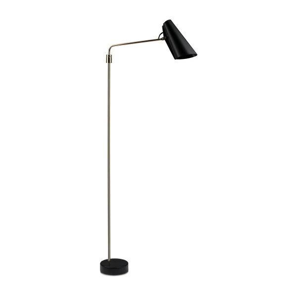 Northern Lampe sur pied Birdy swing Noir-laiton