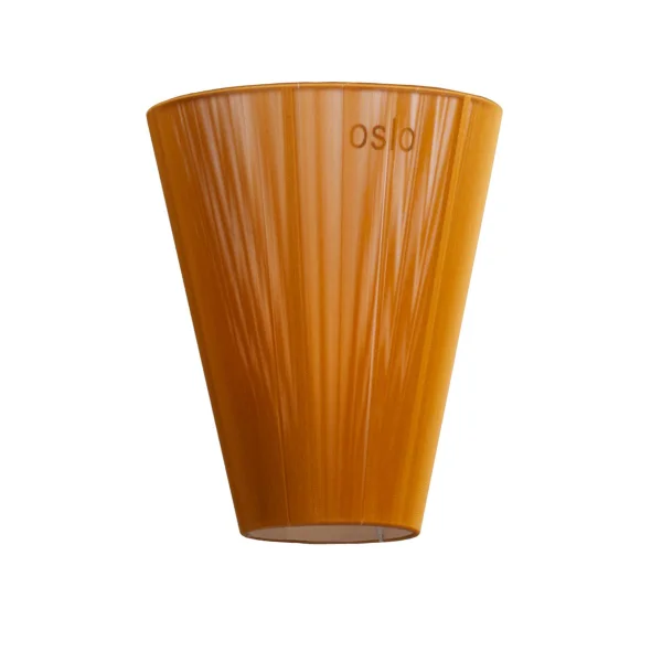 Northern Lampe sur pied Oslo Wood abat-jour Caramel