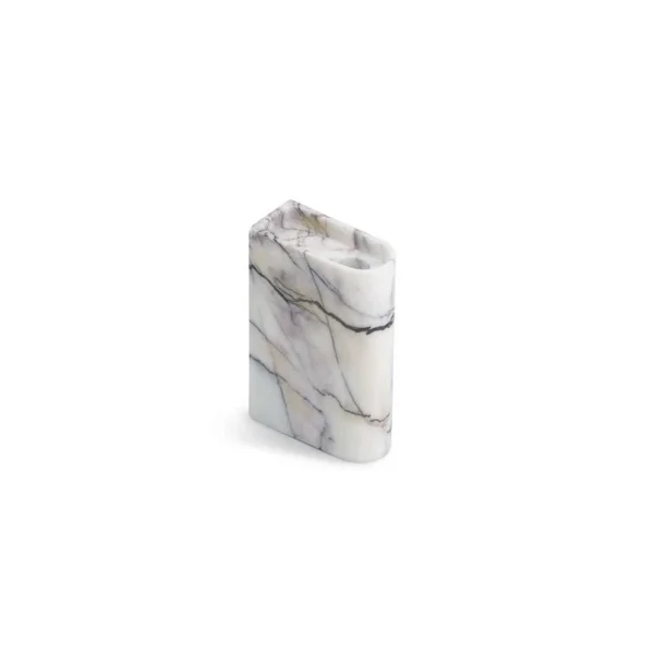 Northern - Monolith Porte-bougies Medium Mixed White Marble