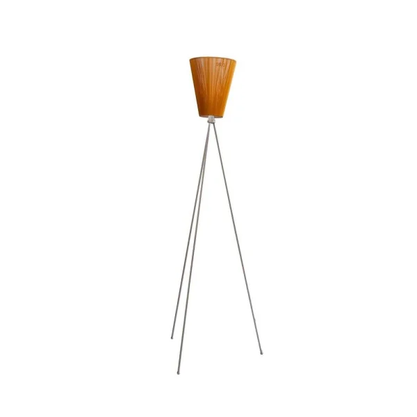 Northern - Oslo Wood Lampadaire Acier/Caramel