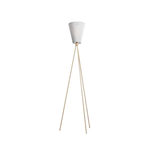 Northern - Oslo Wood Lampadaire Beige/Blanc