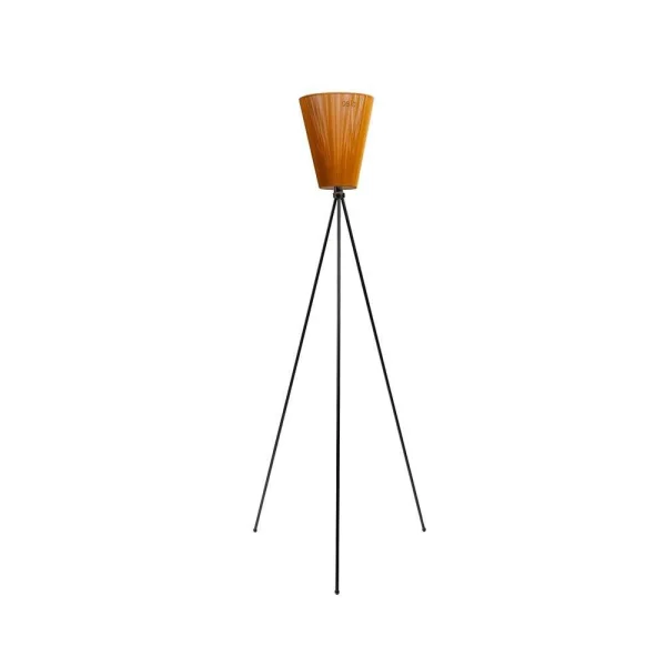 Northern - Oslo Wood Lampadaire Noir/Caramel