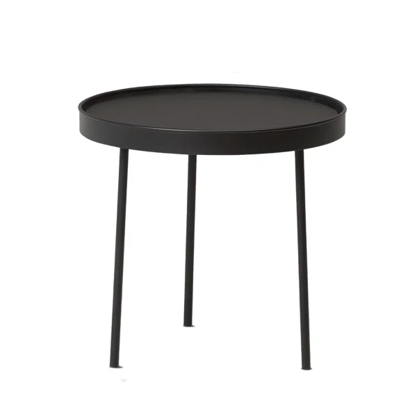 Northern Table basse Stilk noir medium Ø44 cm H:42 cm