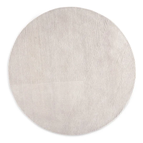 Northern Tapis rond Row Ø200 cm Gris clair