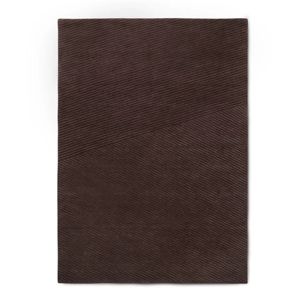 Northern Tapis Row Medium 170x240 cm Marron foncé