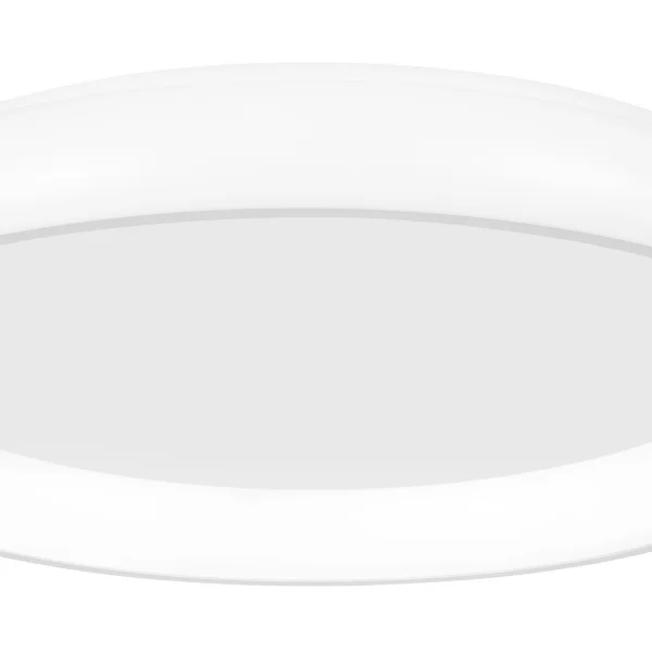 Nova Luce Albi - plafonnier - Ø 41 x 8,5 cm - 32W LED dimmable inclus - blanc